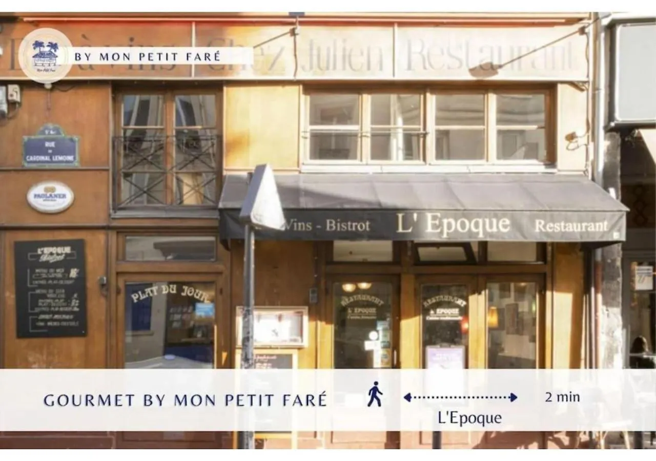 The Wonder - Duplex & Quiet - Piano -Latin Quarter Daire Paris